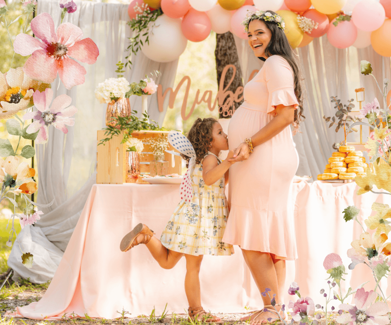 Baby shower guests