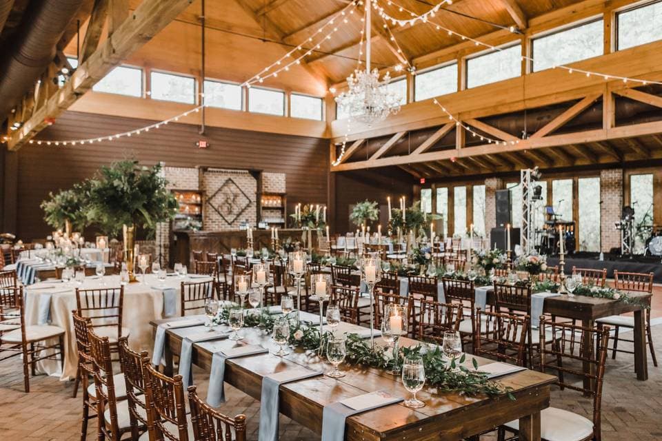 Large wedding reception