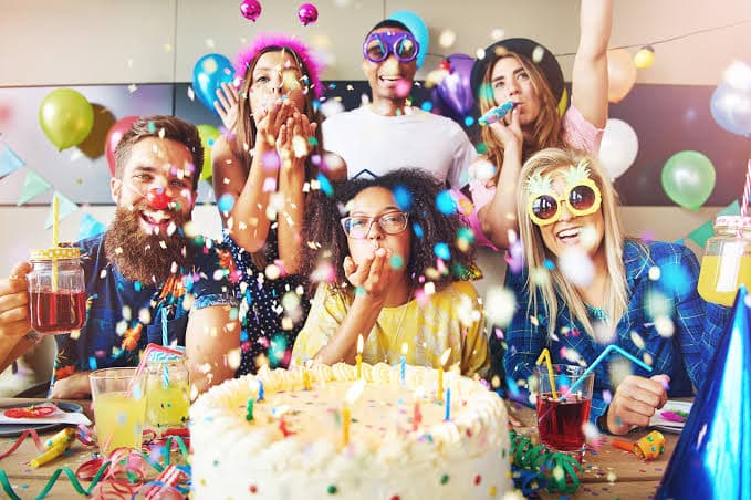 Birthday party celebration