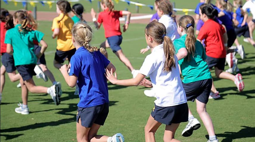 School sports game