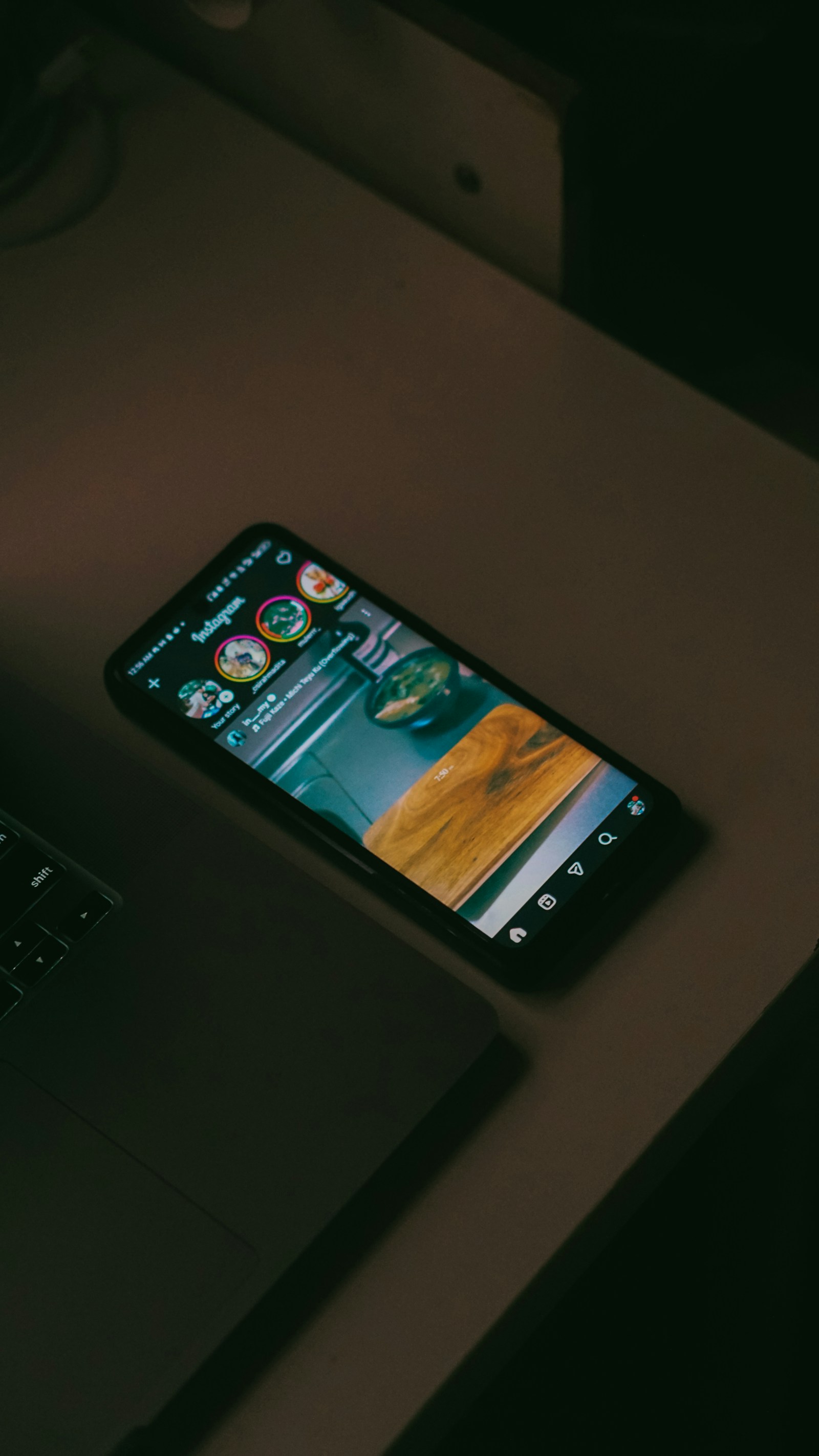 An Instagram feed displayed on a smartphone